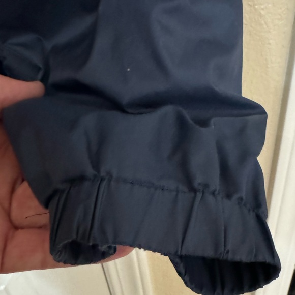 High End Slate & Stone Snap Up Windbreaker Jacket Mens L MINTY - Picture 5 of 6